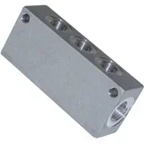 razdjelni blok, jednostrani 60418 10 bar (max)