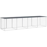  Kavez za kokoši s krovom antracit 403x98x90 cm pocinčani čelik | shoptok.hr