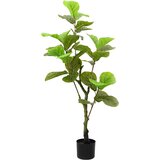 vidaXL Umetno drevo fikus 30 listov 125 cm zelena Cene