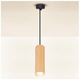  Brilagi - Visilica na sajli SELE 1xGU10/30W/230V crna/dekor hrasta | Eponuda.com