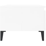  Bočni stolići 2 kom sjajni bijeli 50x46x35 cm konstruirano drvo | shoptok.hr