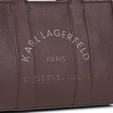Karl Lagerfeld K/RSG PEBBLE SQUARE MED TOTE Smeđa | shoptok.hr