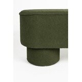 White Label Zelena klop iz tkanine bouclé Marcos – | Shoptok.si