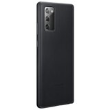 Samsung original usnjen ovitek EF-VN985LBE za Galaxy Note 20 Ultra N985 - zaščita zadnjega dela - črna | Shoptok.si