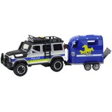  Policijski džip za igru sa prikolicom za konje - plavi | Shoptok.si