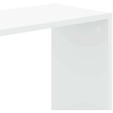 vidaXL Knjižna omara 5-nadstropna bela 45x23,5x162,5 cm inž. les | Shoptok.si