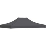Krov za šator za zabave 4,5 x 3 m antracit 270 g/m² | shoptok.hr