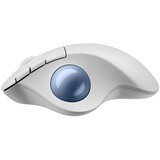 Logitech Ergonomska miška M575S Trackball, brezžična, bela | Shoptok.si