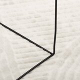  Tepih IZA kratka vlakna skandinavski izgled krem Ø 200 cm | shoptok.hr