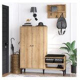 Hanah home Ormarić za cipele 120x137x35cm Hrast | Eponuda.ba