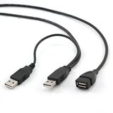  USB 2,0 DUAL kabal GEMBIRD A-plug A-socket, 1.8m, CCP-USB22-AMAF-6 | Eponuda.ba