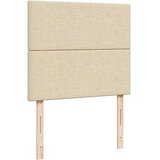 vidaXL otomanski okvir kreveta s madraca krem 120x190 cm od tkanine | shoptok.hr
