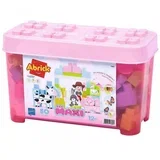 Abrick Maxi kocke, 50 kockica roze
