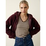 Sinsay Teddy jakna s kapuljačom | shoptok.hr