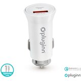 Pluginn PI-21S Auto-punjač PD 20W, QC 3.0 18W, Sa PD lightning kablom, Beli | Eponuda.com