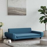 vidaXL Krevet za pse plavi 100 x 54 x 33 cm baršunasti | shoptok.hr