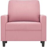  Fotelja ružičasta 60 cm baršunasta Ružičasti | shoptok.hr