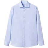 MANGO MAN Srajca 'Italia' pastelno modra | Shoptok.si