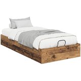  Otomanski krevet s pohranom Staro drvo 203 x 100 x 25 cm | shoptok.hr
