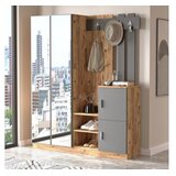Hanah home Set za ulazni hodnik, antracit | Eponuda.ba