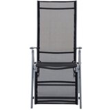 Garden Pleasure Črn kovinski vrtni stol Ariola – | Shoptok.si