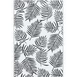 Furnova Zunanja preproga ARAKIL bela in črna 80x150 cm PP, (21930781) | Shoptok.si