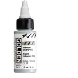  GOLDEN High Flov iridescentna akrilna boja 30 ml | 8573 Silver Fine Cene