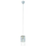 Eglo Cardigan viseća lampa E27, Ø12 cm, sivo-plava, prozirno staklo, 49202 Cijene