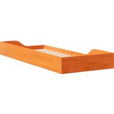  Krevet s daskama Voštano smeđa 90 x 220 cm Čvrsta borova drva | shoptok.hr