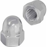  Šesterokutne žižak matice 2 pcs Srebrno m8 Metal | shoptok.hr