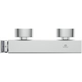 Ideal Standard Stenska armatura za tuš v sijajno srebrni barvi Conca – | Shoptok.si
