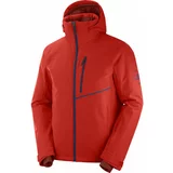Salomon BLAST JACKET M Muška skijaška jakna, crvena, veličina