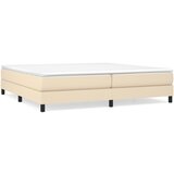 Maison Chic Box spring postelja - Vzmetna postelja z vzmetnico krem 200x200 cm blago SL12717, (21881773) | Shoptok.si