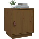 Nočna omarica 2 kosa medeno rjava 40x34x45 cm trdna borovina, (20733450) | Shoptok.si