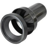 Liv WC priključni del (Dolžina: 167 mm, Črna, Premer: 90 mm) | Shoptok.si
