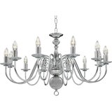  Luster srebrni 12 žarulja E14 | shoptok.hr
