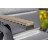 Gardenson VRTNA GARNITURA TRIVERO aluminij barve grafita, siva | Shoptok.si