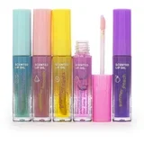 Set sjajeva za usne Fruity, Ananas, 5 komada, 8ml