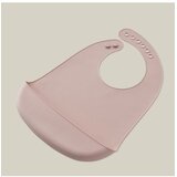 Interbaby Silikonski podbradak za bebe - Dark Pink | shoptok.hr