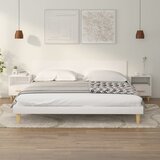 vidaXL Nočne omarice 2 kosa visok sijaj bele 40x35x47 cm Cene