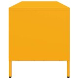 vidaXL TV ormarić boja senfa 135x39x43,5 cm čelični | shoptok.hr
