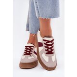Boto Ladies platform sneakers burgundy Dovina | Shoptok.si