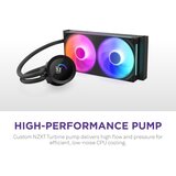 NZXT Kraken Plus 240 RGB V2 vodeno hlađenje crno (RL-KR240-B2) | Eponuda.com