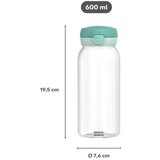 Mepal Modra plastična otroška steklenička za vodo 600 ml Campus – | Shoptok.si