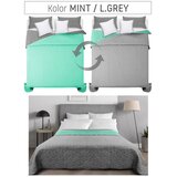 Tutumi Dvostrano prošiveni prekrivač Diamante Mint / L.Grey | shoptok.hr