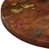 Stolna ploča Ø 40 x 2,5 cm okrugla od masivnog obnovljenog drva | shoptok.hr