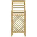 vidaXL Obok z mrežo 141x97x243 cm impregnirana trdna borovina | Shoptok.si