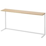 YAMAZAKI Bijela/u prirodnoj boji drvena dodatna kuhinjska polica 28,5x8,5 cm Tower – Cijene