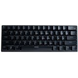 INF 61-tipkna žična mehanska tipkovnica z modrimi stikali, kompaktna, (5000310600) | Shoptok.si