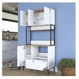 Hanah home Višenamjenska komoda JE159-3253, 90 x38 x184,2 cm, Bijela | Eponuda.ba